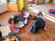 Návtěva prvňáčků ve školce